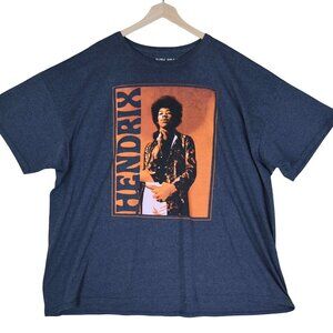 Jimi Hendrix Graphic T-Shirt Karl Ferris Collection 4XL Vintage Rock Band Tee
